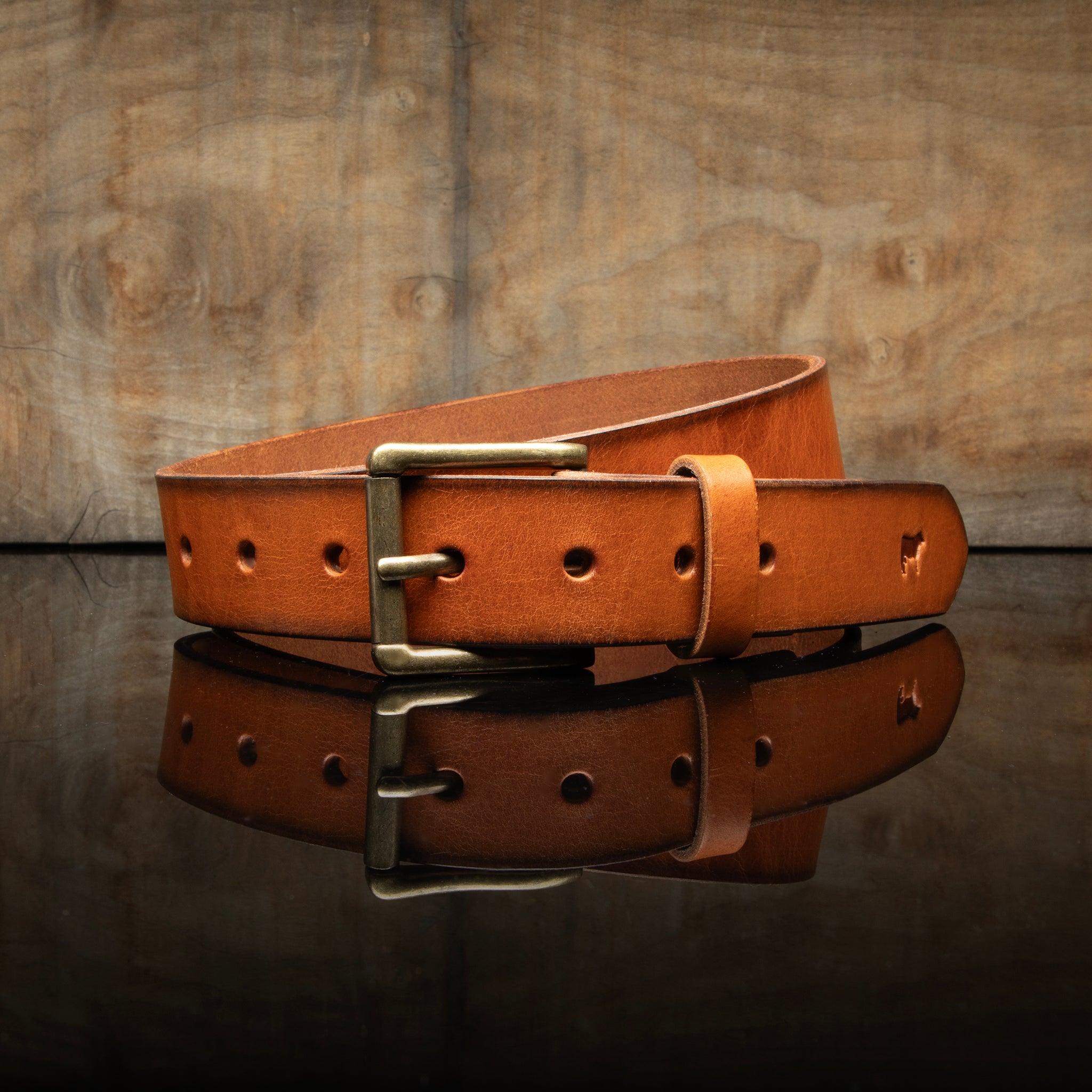 SADDLE LEATHER BELT COGNAC – Will Leather Goods