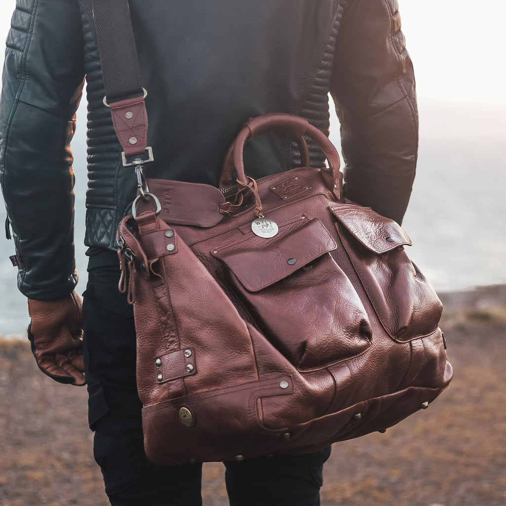 Leather Bags for Men | The Real Leather Company