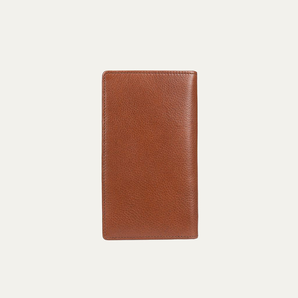 Classic Pocket Secretary Wallet Cognac WillLeatherGoods Will Leather Goods