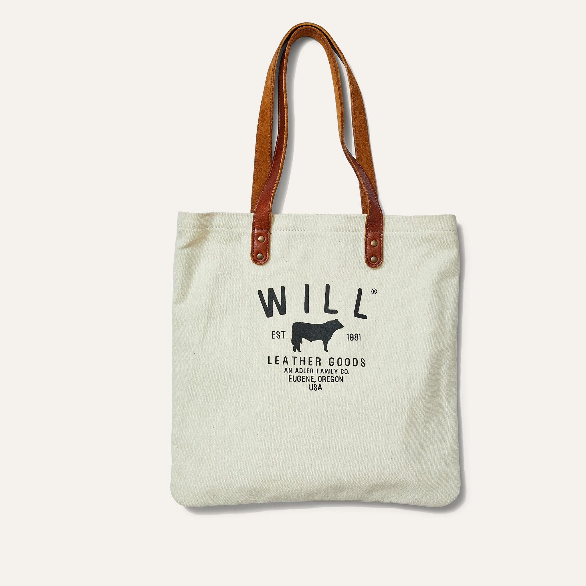 Korean Style Canvas Tote Bag With One Color Logo & Graphic Print